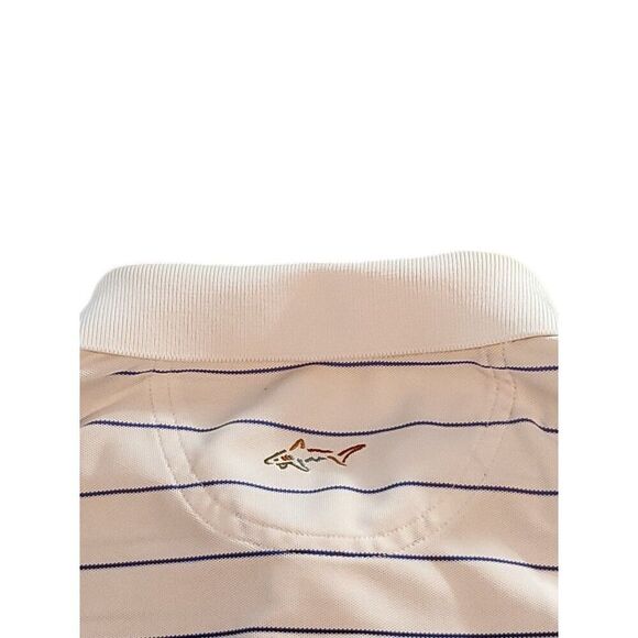 UPGA Tour Greg Norman Polo Men Sz XL U.S. Open Torrey PInes 121ST Striped Athlei - Picture 8 of 8